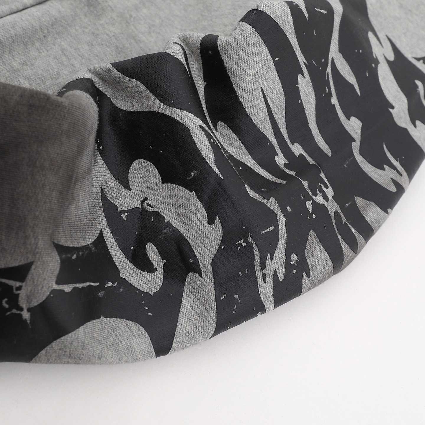 LostShdws Complex Con Exclusive Acid Wash Zip Up Hoodie Grey - DopestKickz