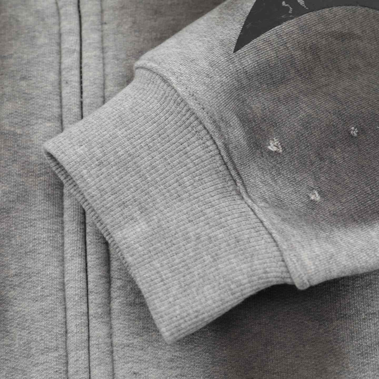 LostShdws Complex Con Exclusive Acid Wash Zip Up Hoodie Grey - DopestKickz