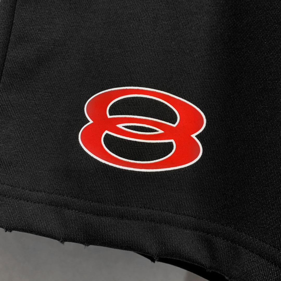 Balenciaga Cotton Logo Shorts - DopestKickz