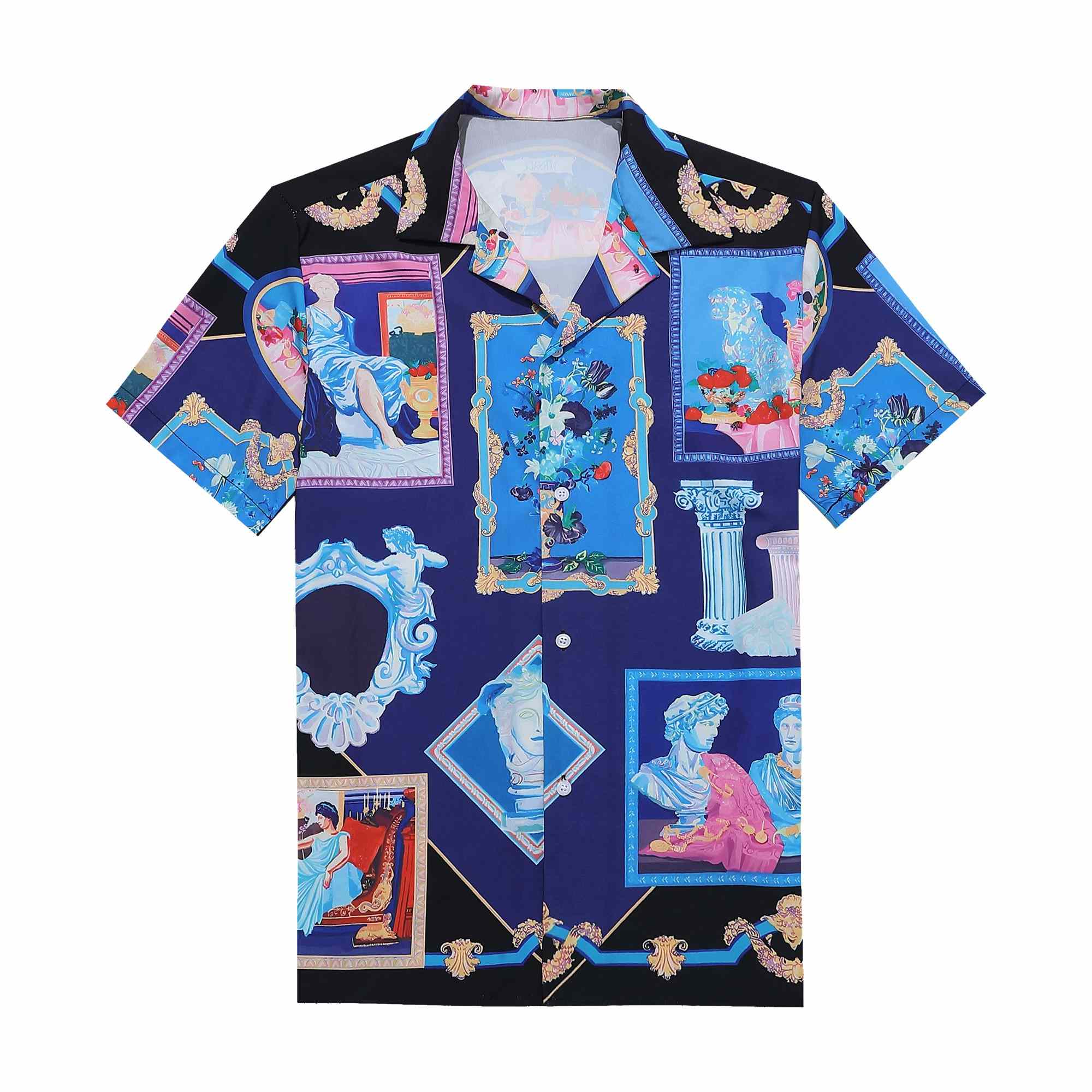 Versace Silk Shirt And Short - DopestKickz