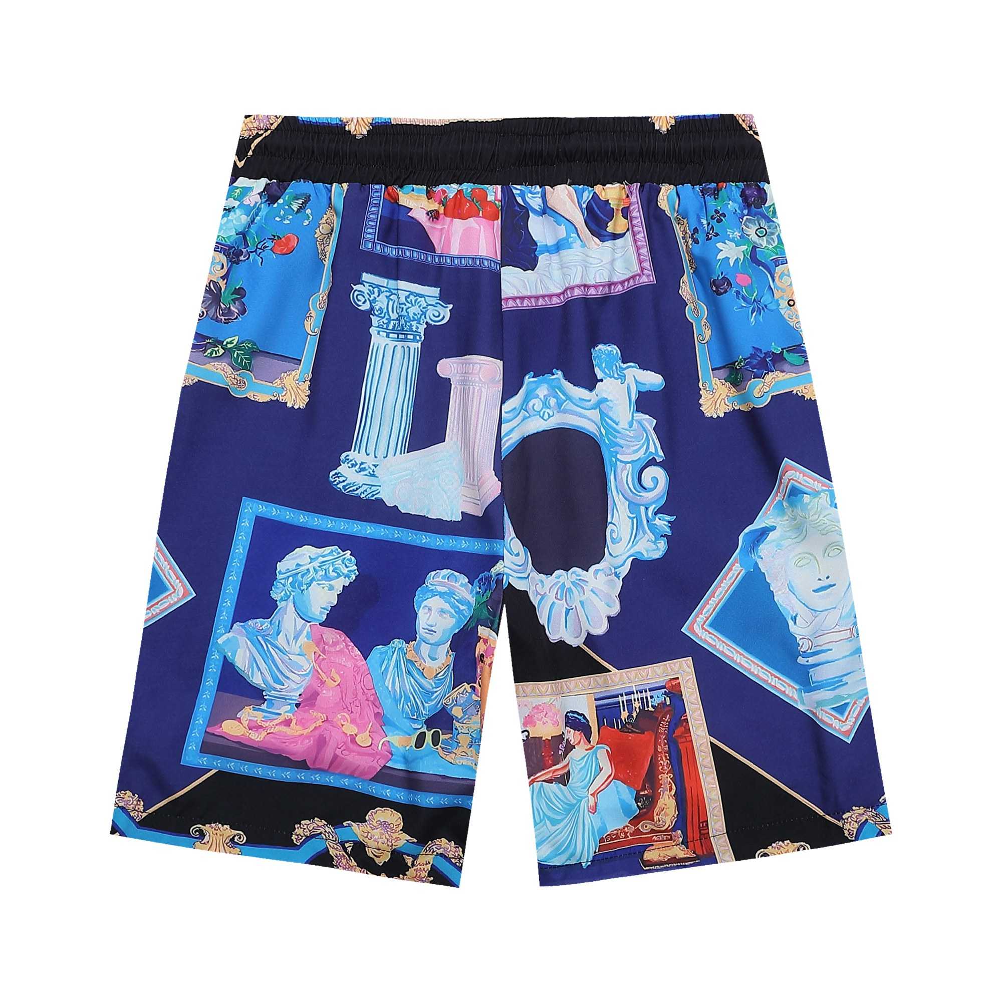 Versace Silk Shirt And Short - DopestKickz