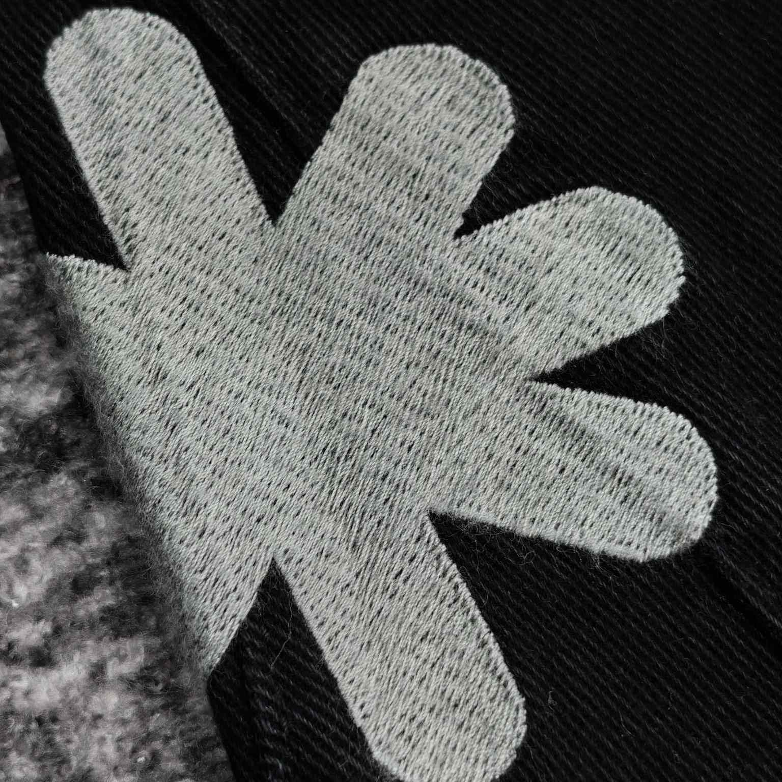 Lost Shadows Grey Waxed Denim   708 - DopestKickz