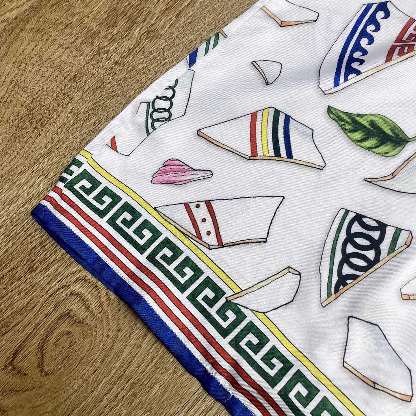 Casablanca Le Vase Brise Short Sleeve Silk Shirt    CA3531 - DopestKickz