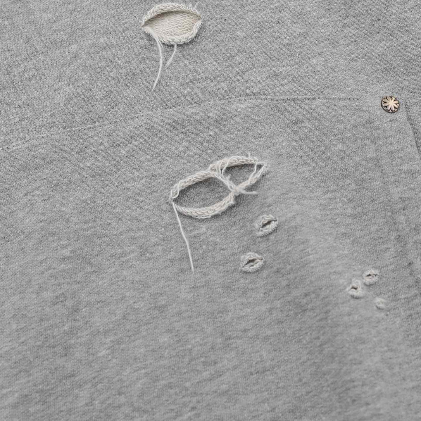 LostShdws OG Logo Hoodie Heather Grey - DopestKickz