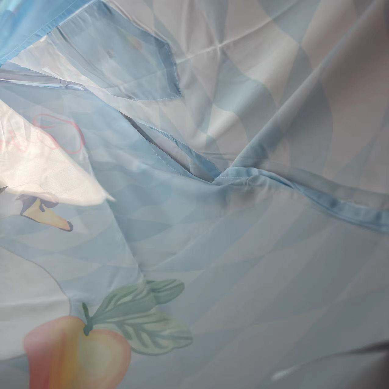 Casablanca Damiers Et Cygne Bleu Silk Twill Shirt - DopestKickz