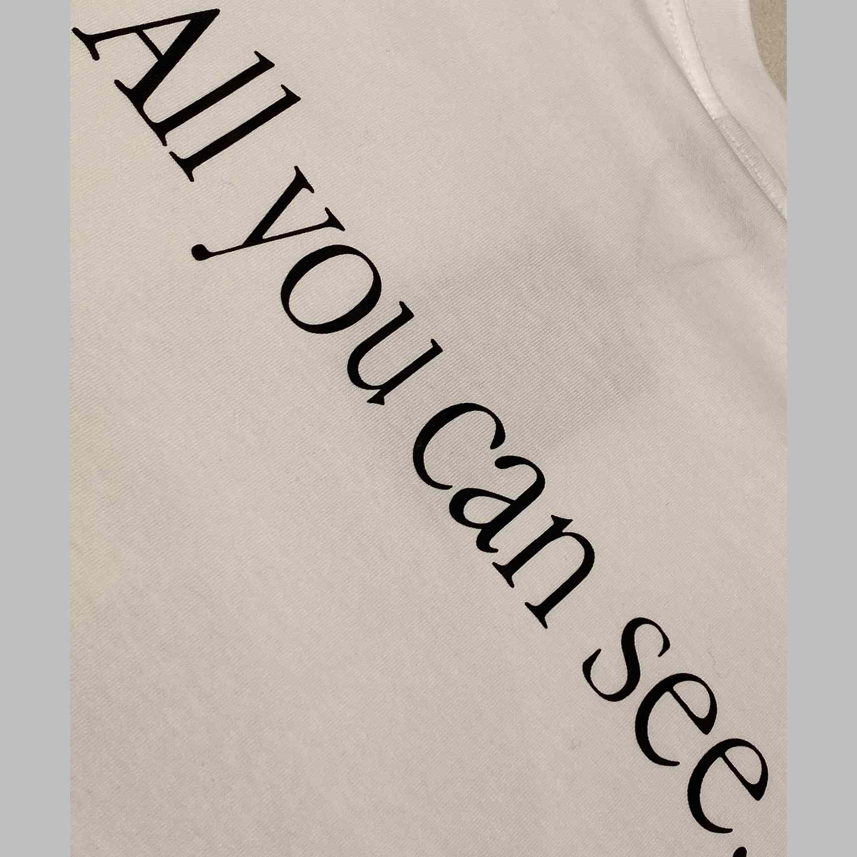 Balenciaga 360 Sunglasses T-Shirt Medium Fit In Dirty White - DopestKickz