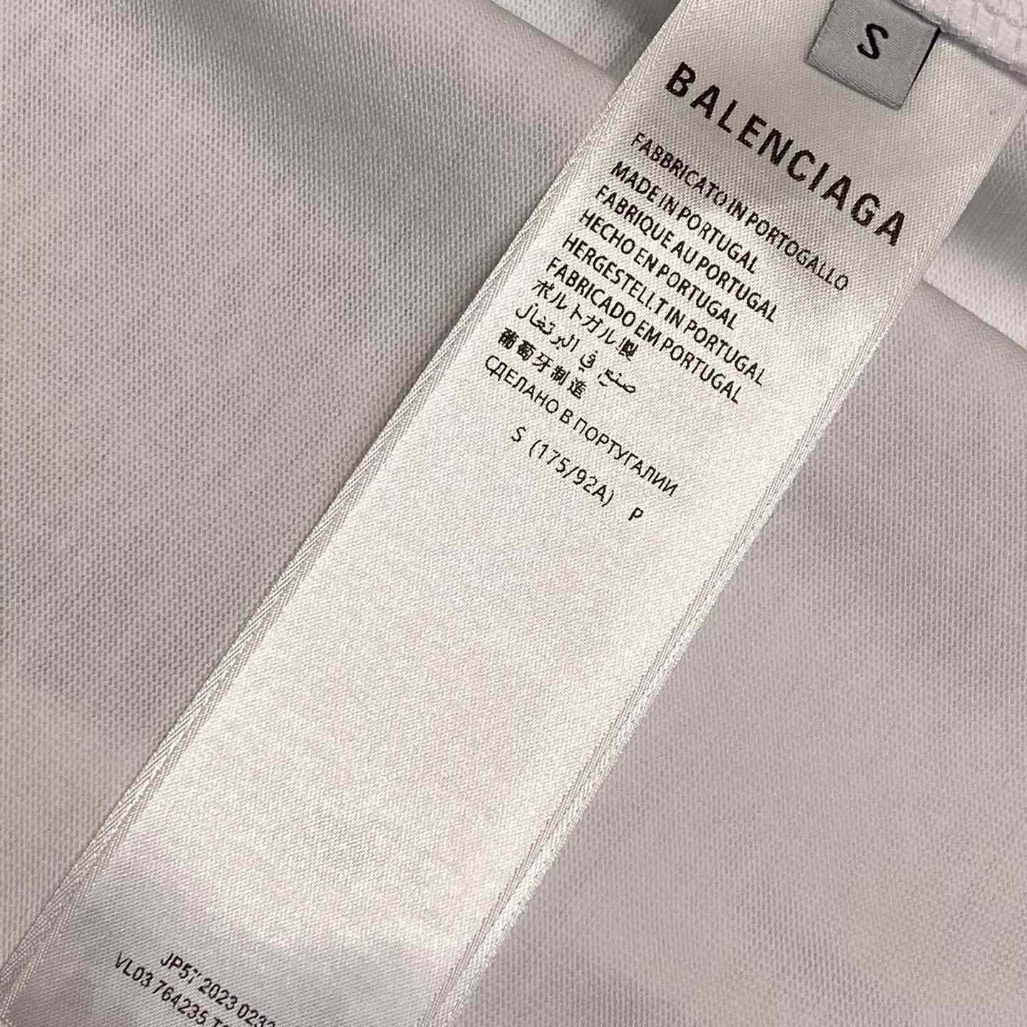 Balenciaga 360 Sunglasses T-Shirt Medium Fit In Dirty White - DopestKickz
