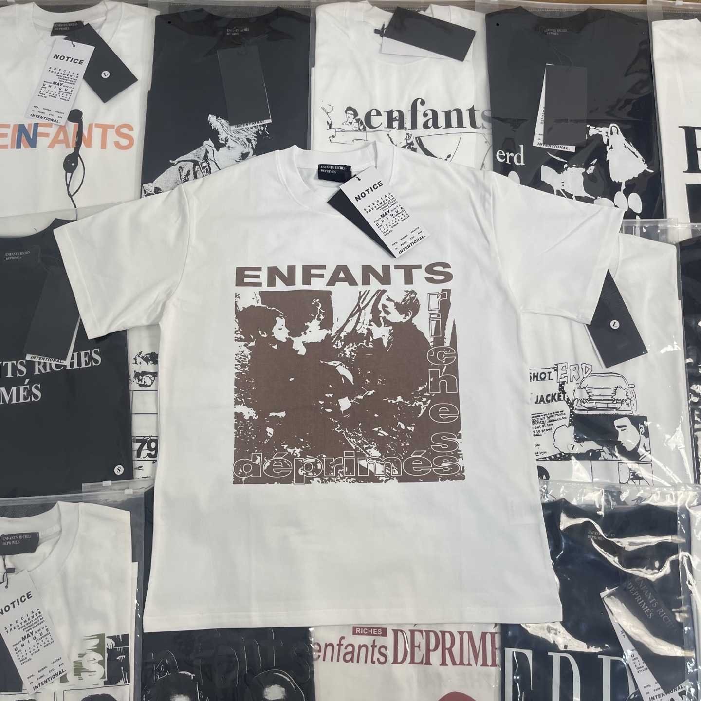 Enfants Riches Déprimés Kids Smoking Logo Tee - DopestKickz