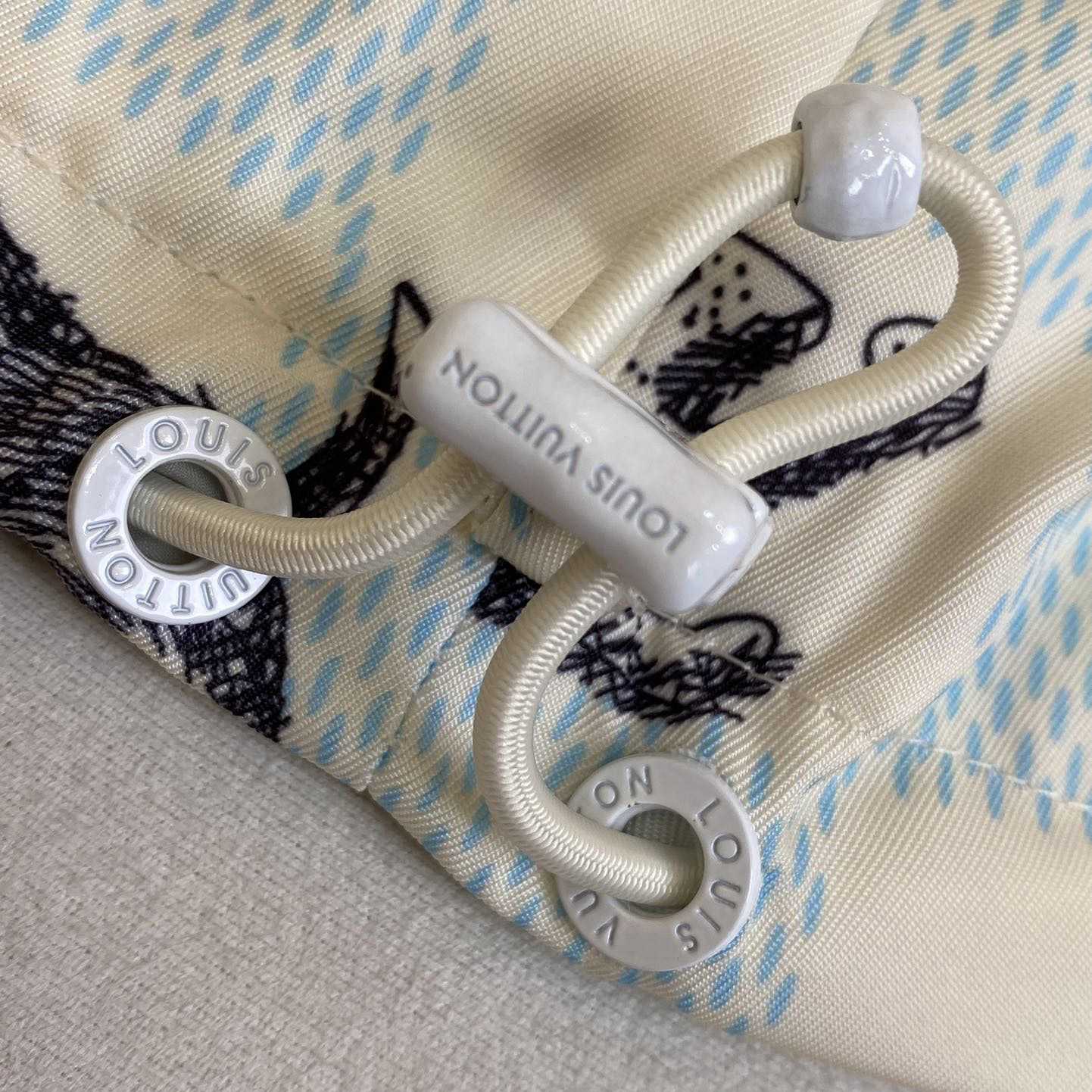 Louis Vuitton Damier Printed Hooded Anorak - DopestKickz