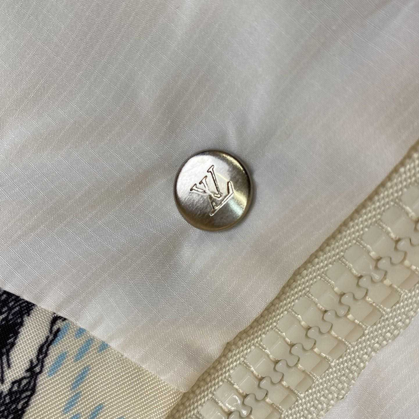 Louis Vuitton Damier Printed Hooded Anorak - DopestKickz