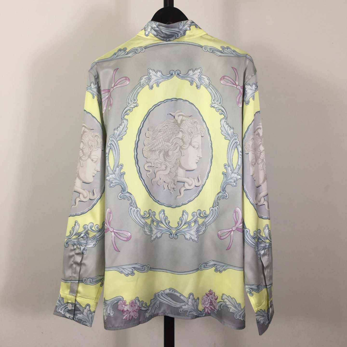Versace Cameo Silk Shirt - DopestKickz