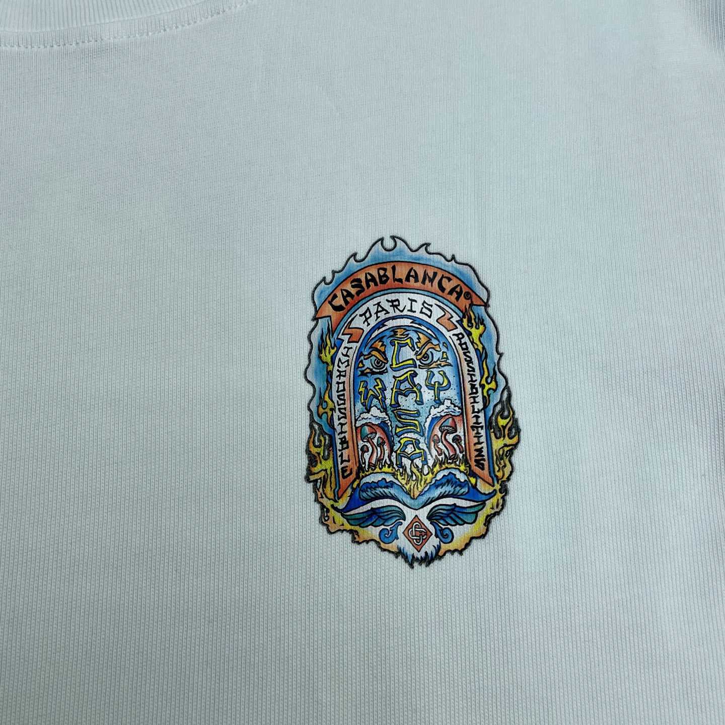 Casablanca Casa Way Skate Printed T-shirt   C983 - DopestKickz