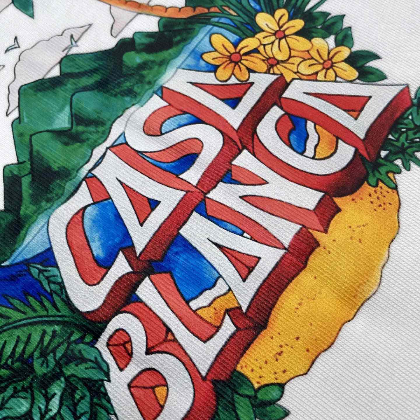 Casablanca Black 'Casa' Beach Wave T-Shirt   C991 - DopestKickz