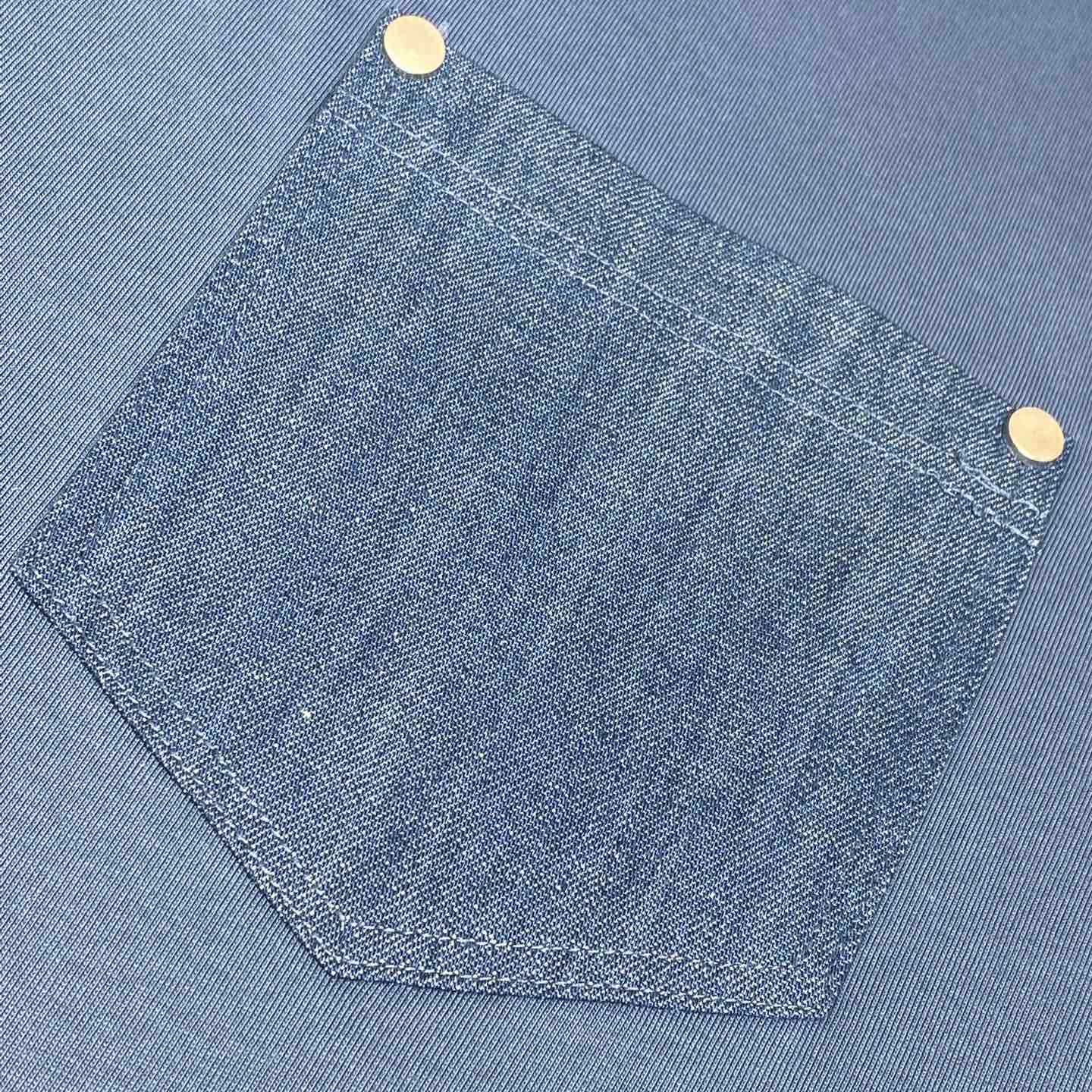 Moncler Cotton & Denim T-shirt With Pocket - DopestKickz