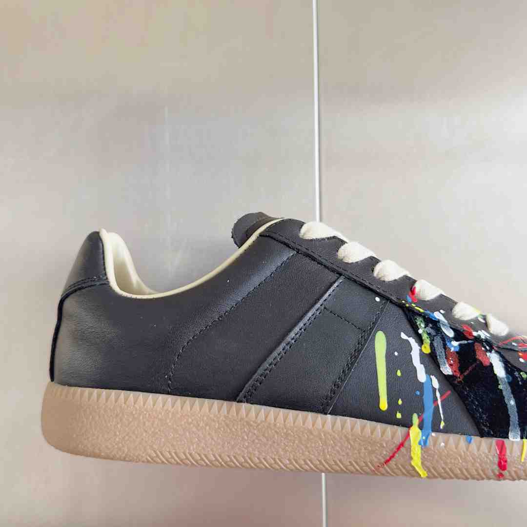 Maison Margiela Wmns Replica Low 'Paint Splatter - Black Pollock' - DopestKickz