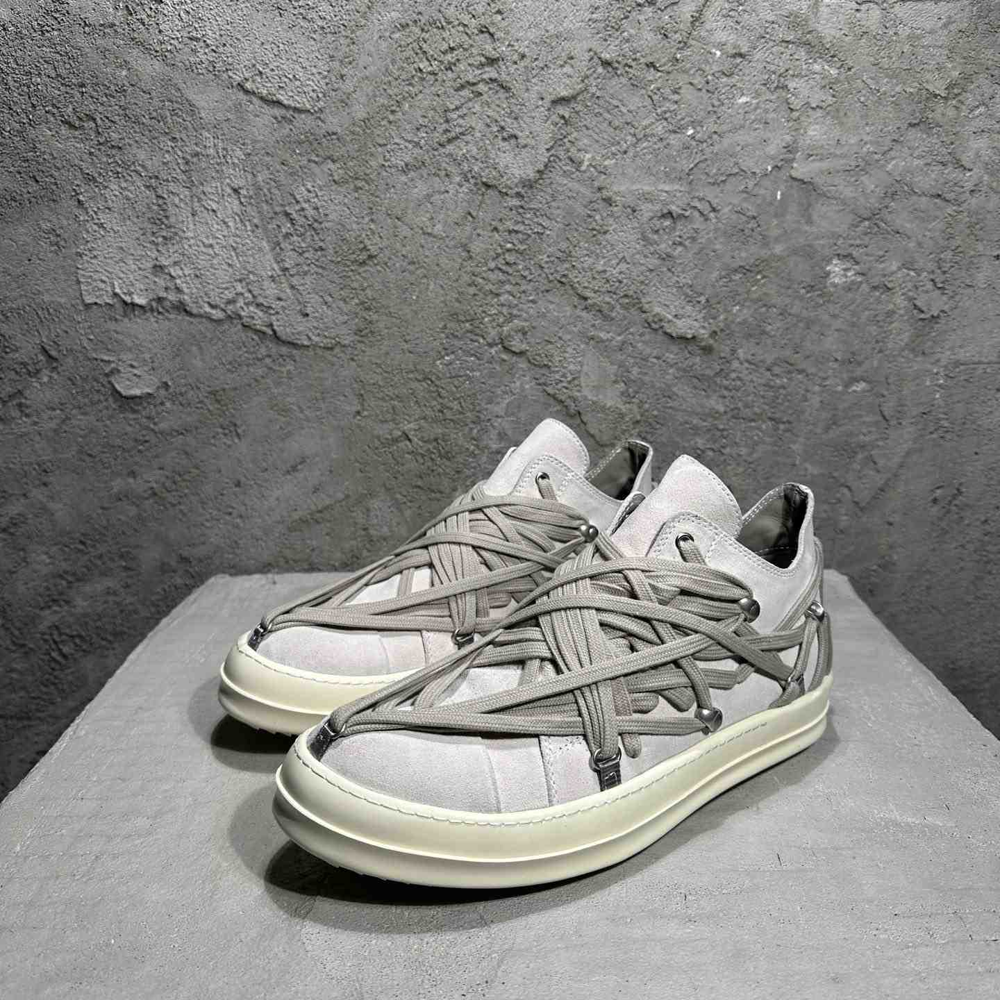 Rick Owens Megalaced Low Sneaks  - DopestKickz