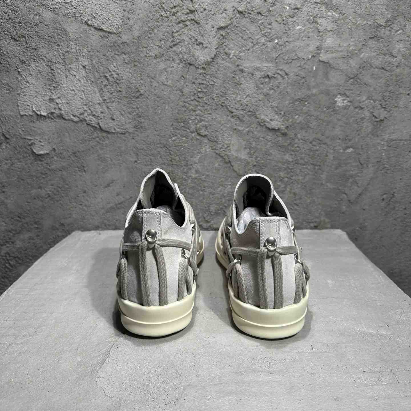 Rick Owens Megalaced Low Sneaks  - DopestKickz