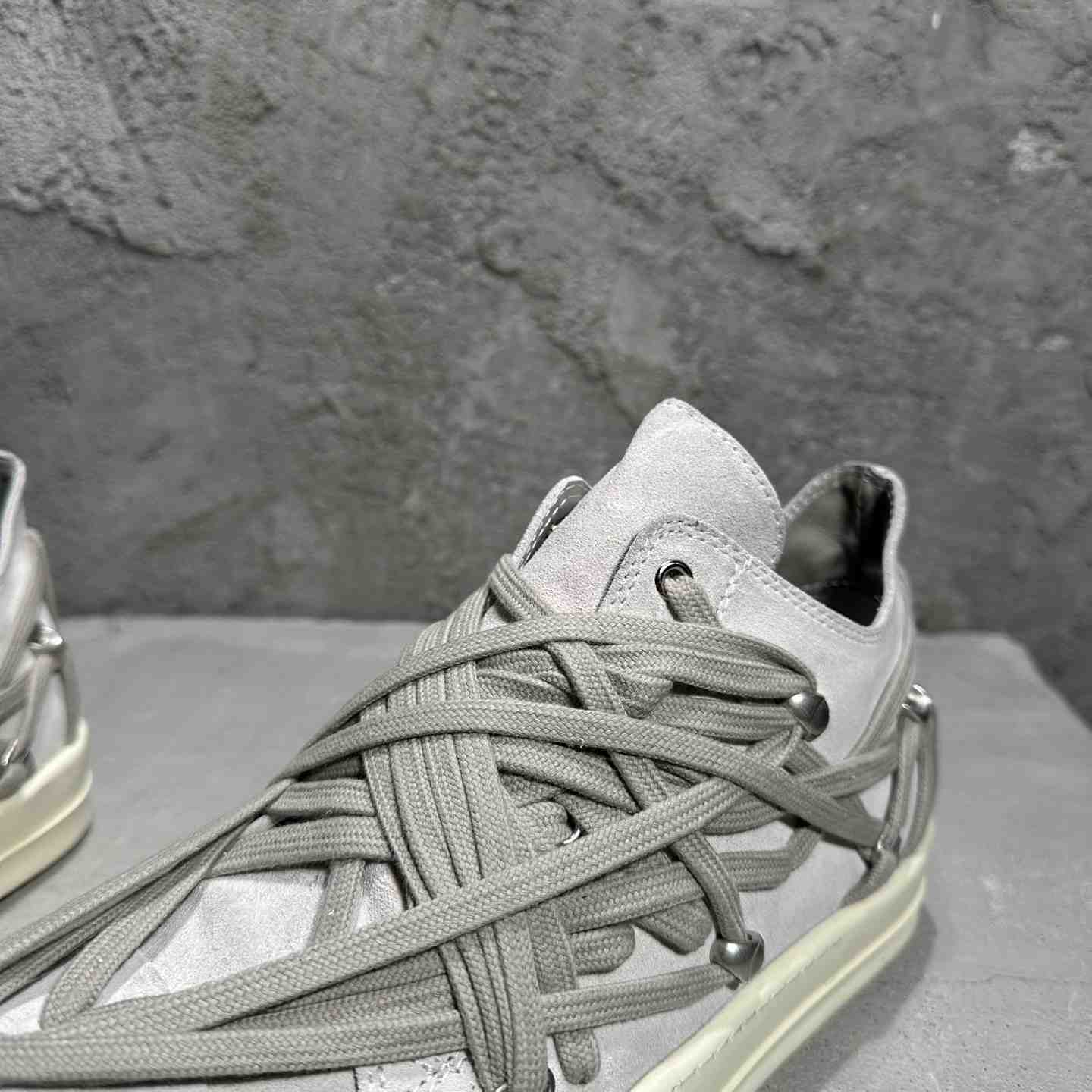 Rick Owens Megalaced Low Sneaks  - DopestKickz