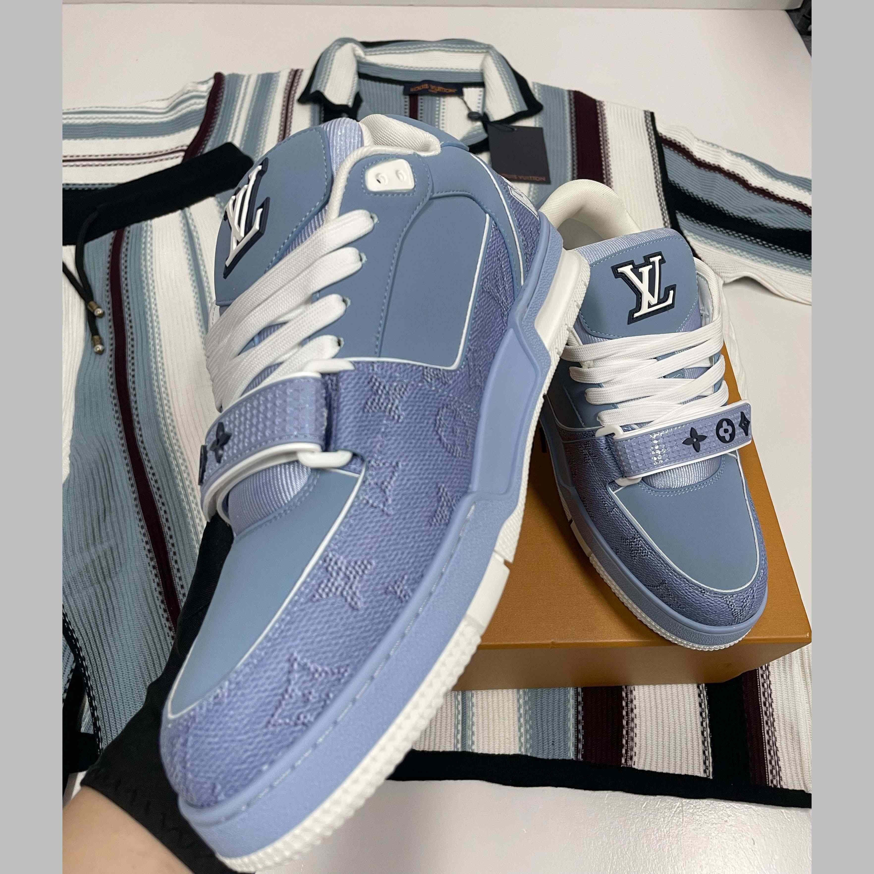 Louis Vuitton LV Trainer Sneaker   1AHTUZ - DopestKickz