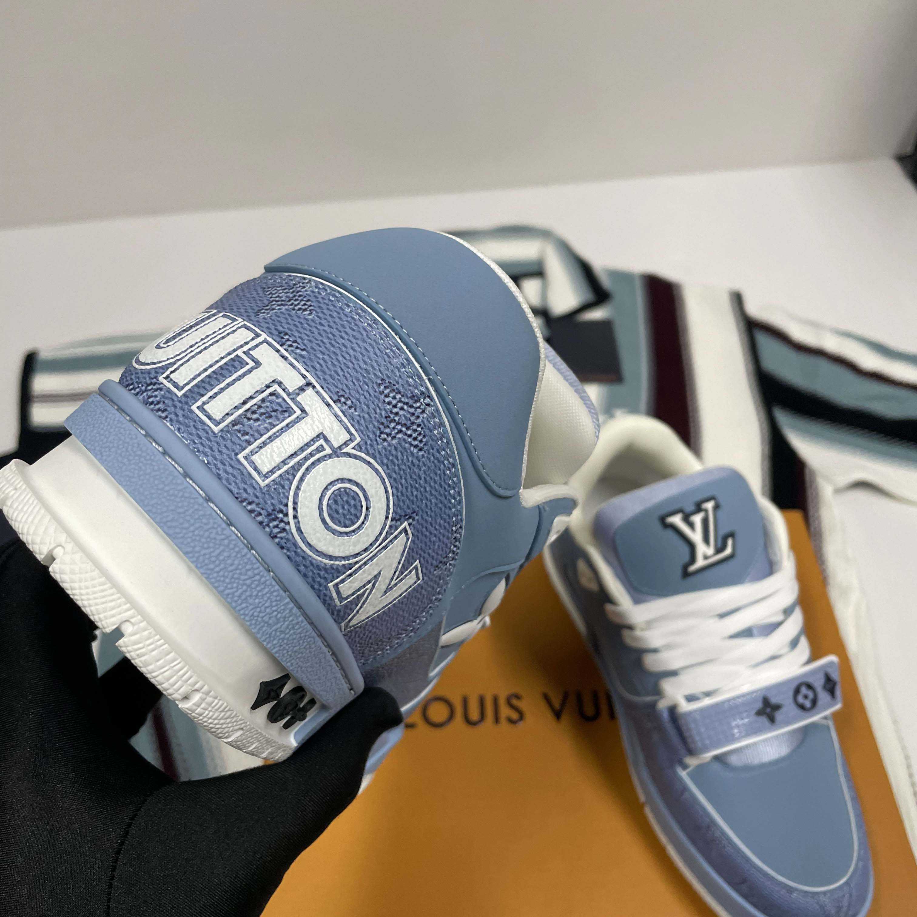Louis Vuitton LV Trainer Sneaker   1AHTUZ - DopestKickz