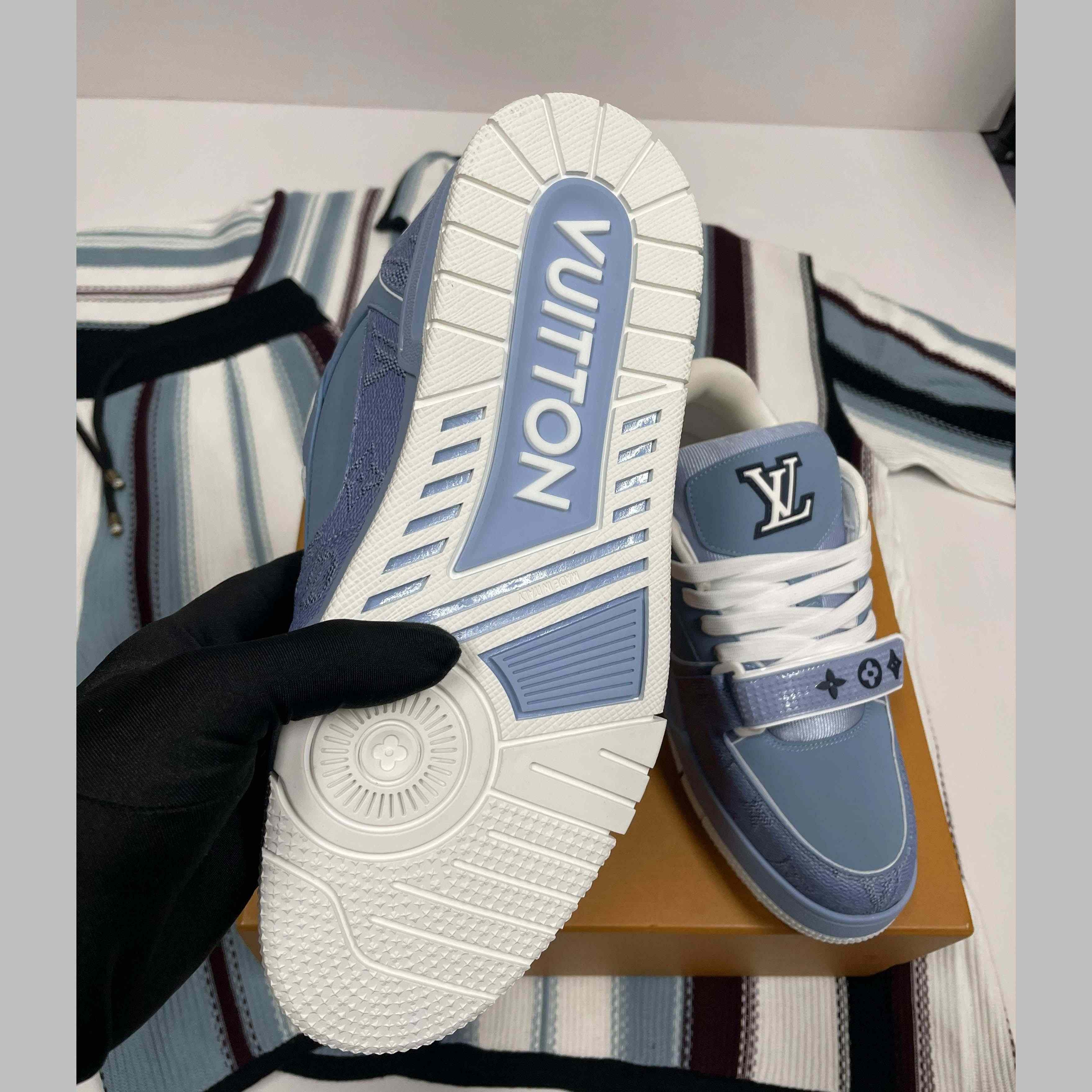 Louis Vuitton LV Trainer Sneaker   1AHTUZ - DopestKickz