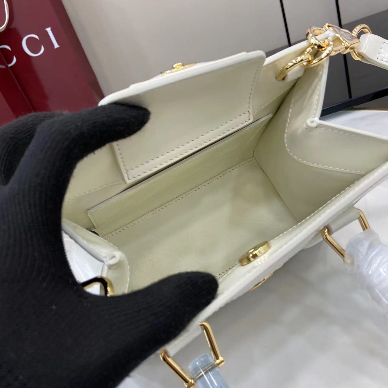 Gucci Gucci Diana Small Tote Bag - DopestKickz