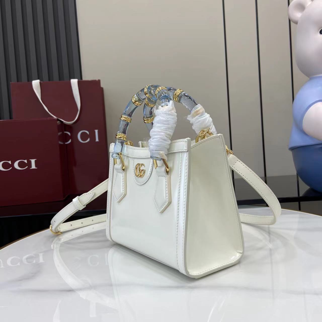 Gucci Gucci Diana Small Tote Bag - DopestKickz