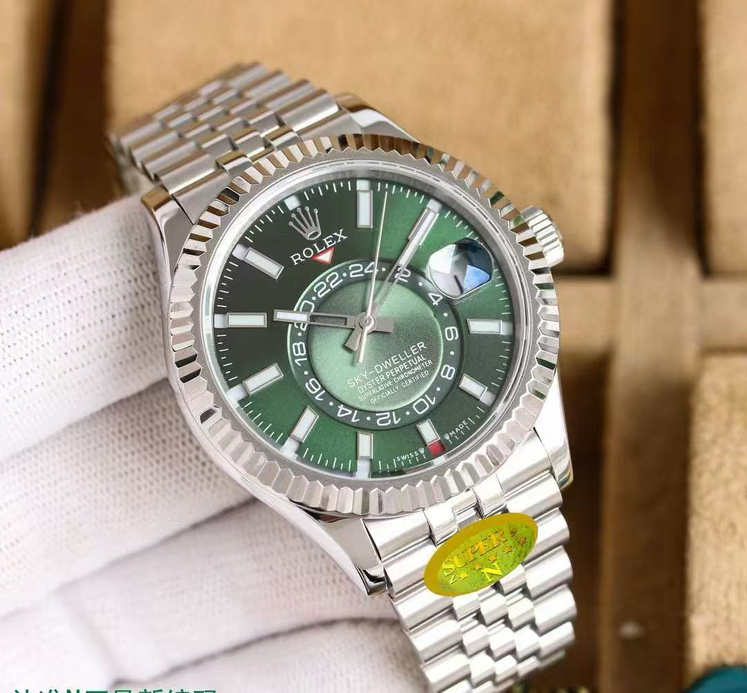 Rolex Sky-Dweller Watch  42mm - DopestKickz