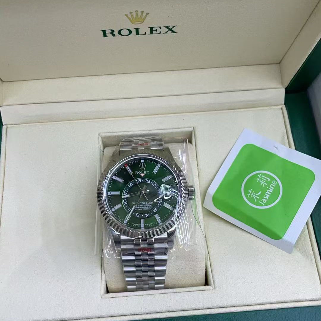 Rolex Sky-Dweller Watch  42mm - DopestKickz