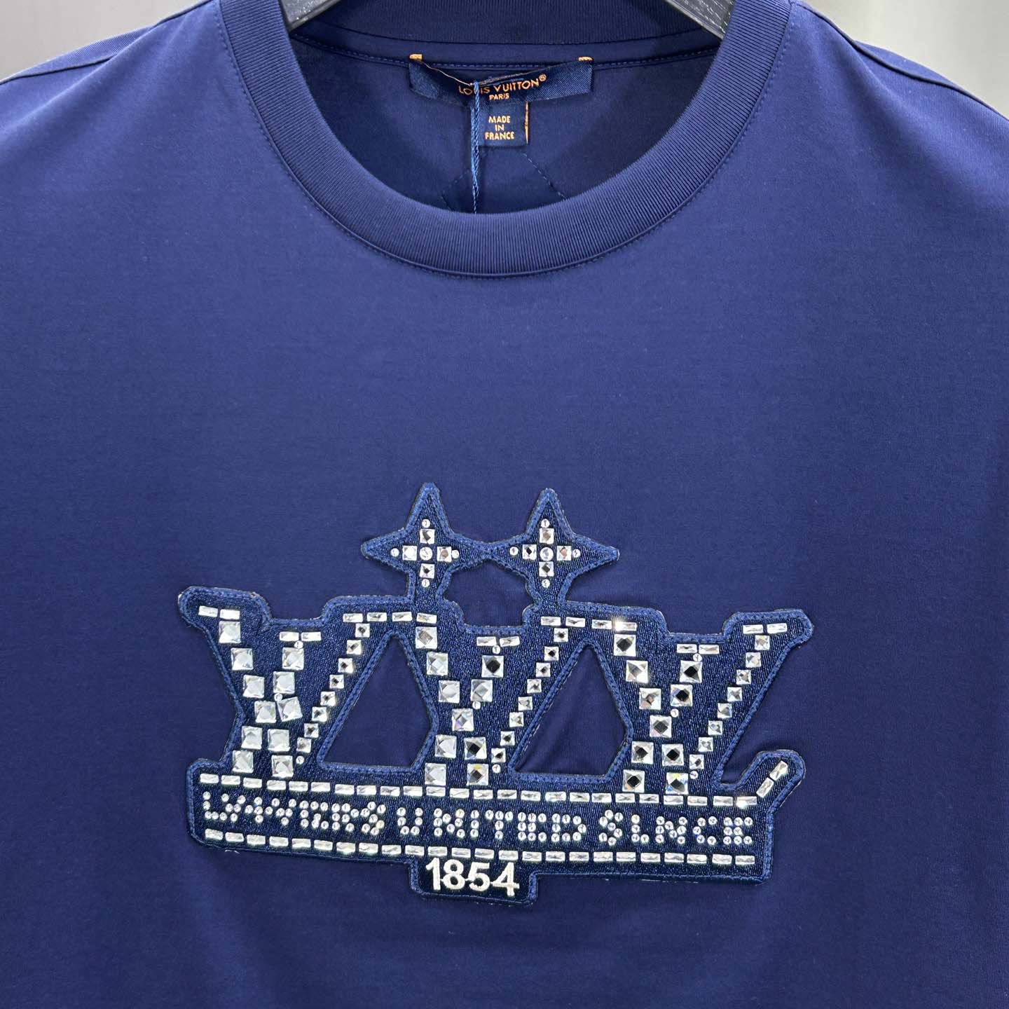 Louis Vuitton Embellished Cotton T-Shirt   1AHCNN - DopestKickz