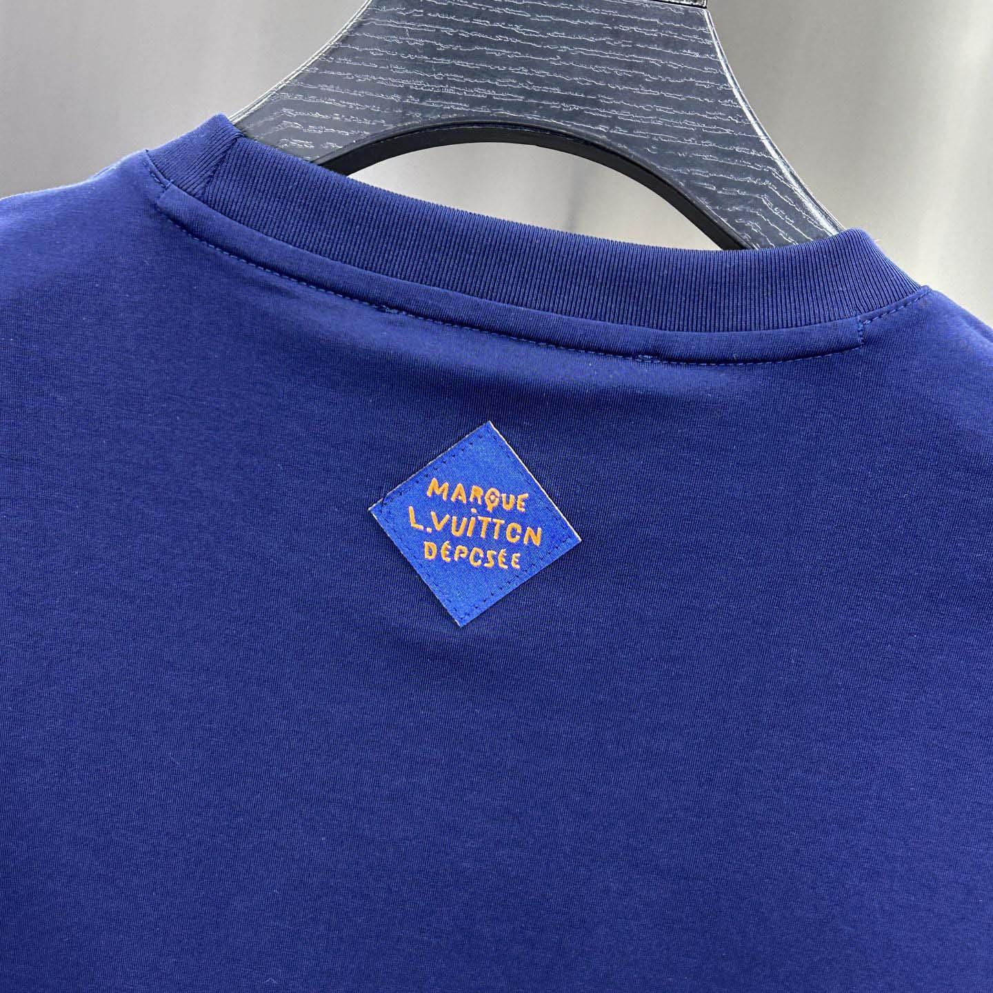 Louis Vuitton Embellished Cotton T-Shirt   1AHCNN - DopestKickz