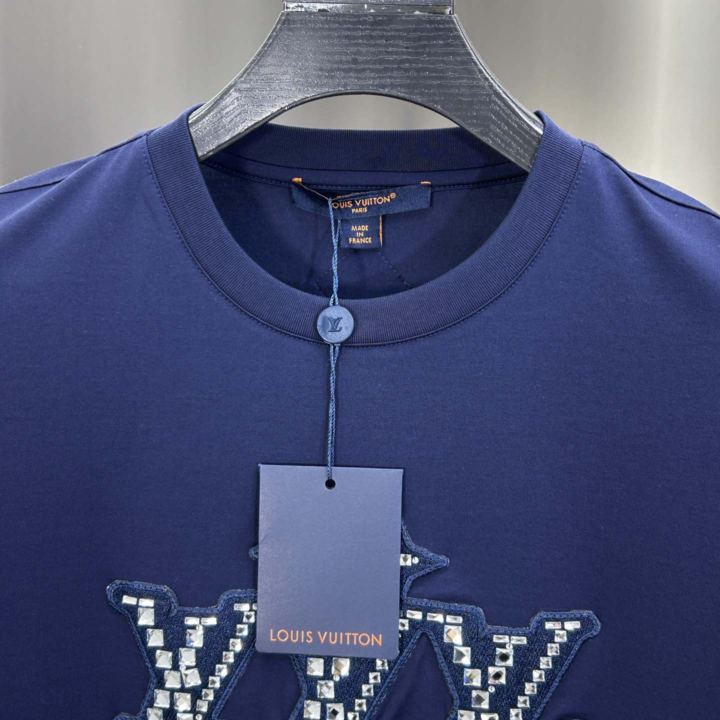 Louis Vuitton Embellished Cotton T-Shirt   1AHCNN - DopestKickz