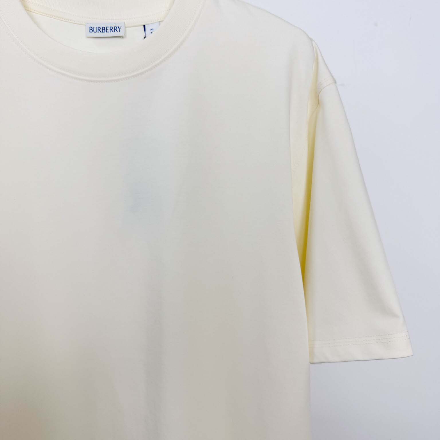 Burberry Check Label Cotton T-shirt  - DopestKickz