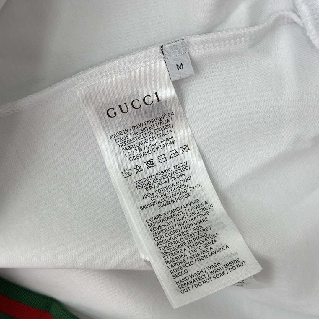 Gucci Cotton Piquet Sweatshirt With Web - DopestKickz