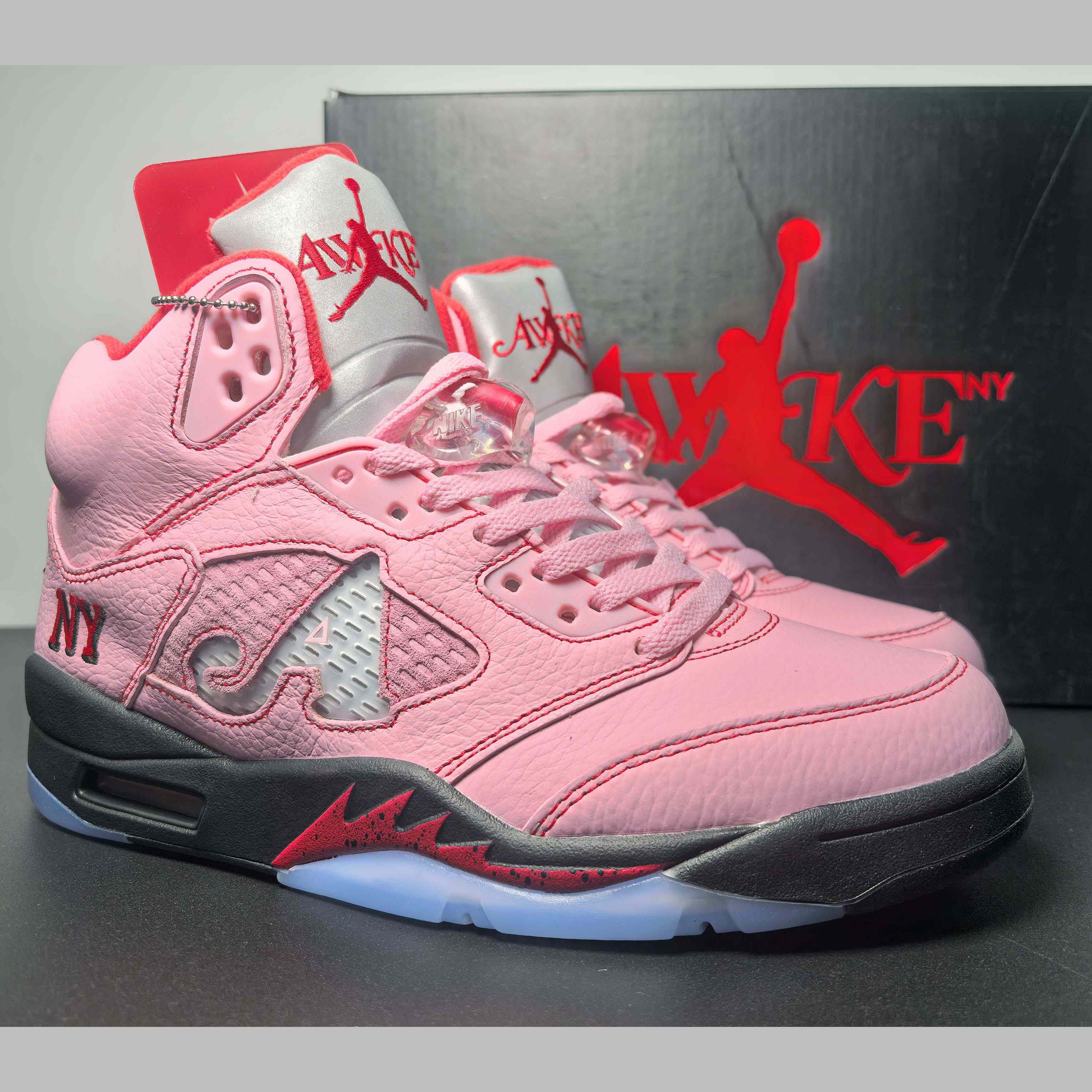 Awake NY x Air Jordan 5 “Arctic Pink”   DV4982-600 - DopestKickz