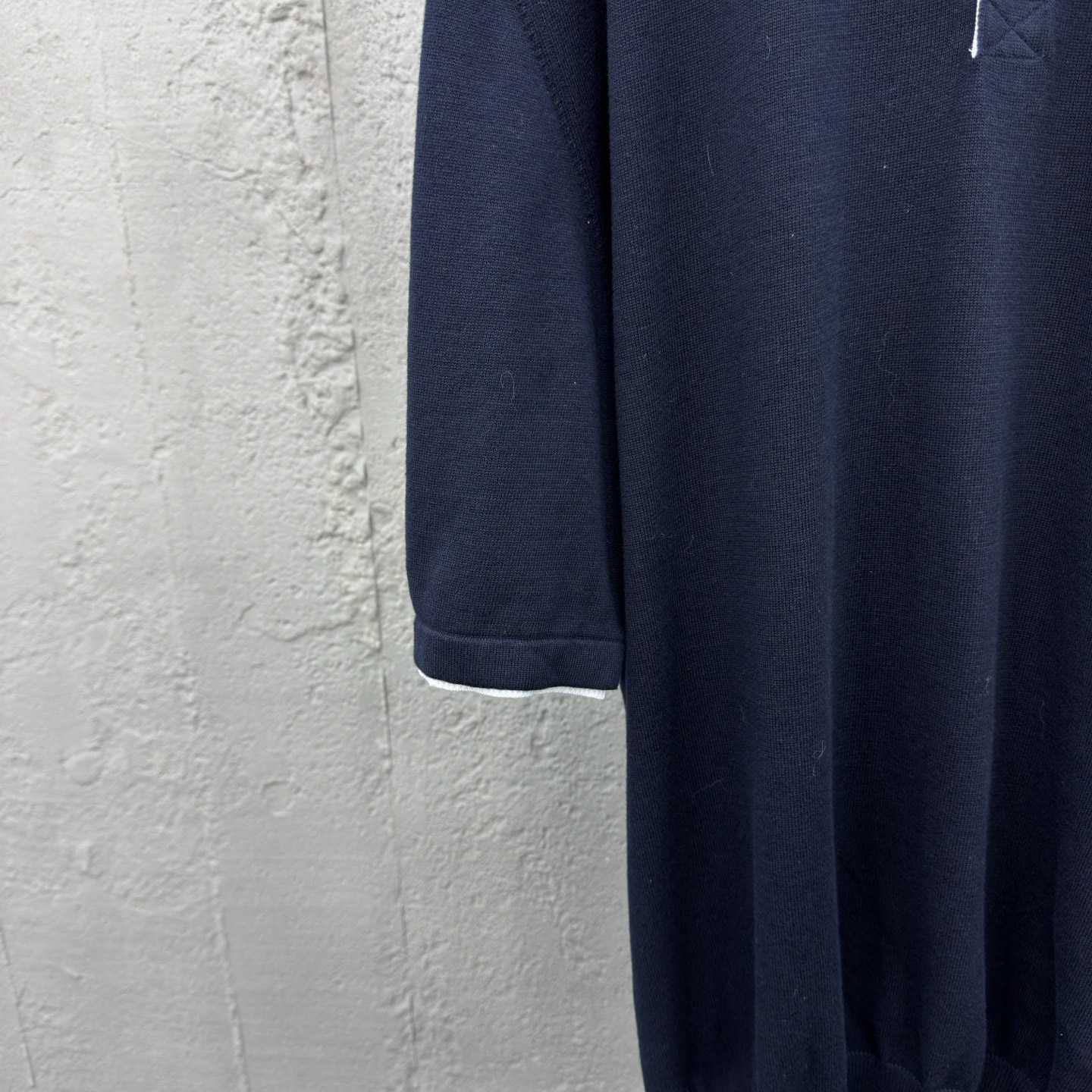 Louis Vuitton Embroidered Short-Sleeved Cotton Blend Polo Shirt   1AFQQK - DopestKickz