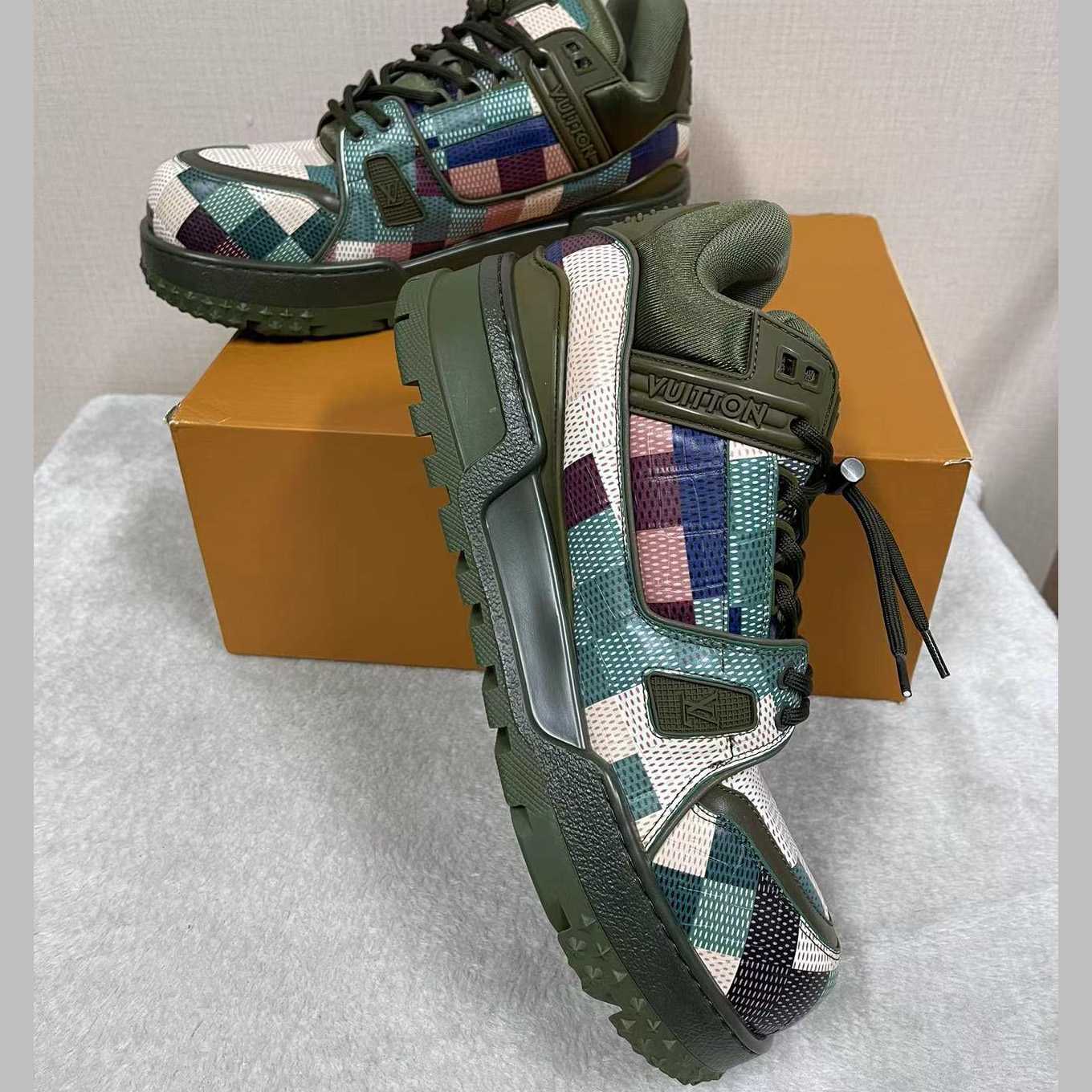 Louis Vuitton LV Trainer Maxi Sneaker  (50% Off Sale)xz725  - DopestKickz