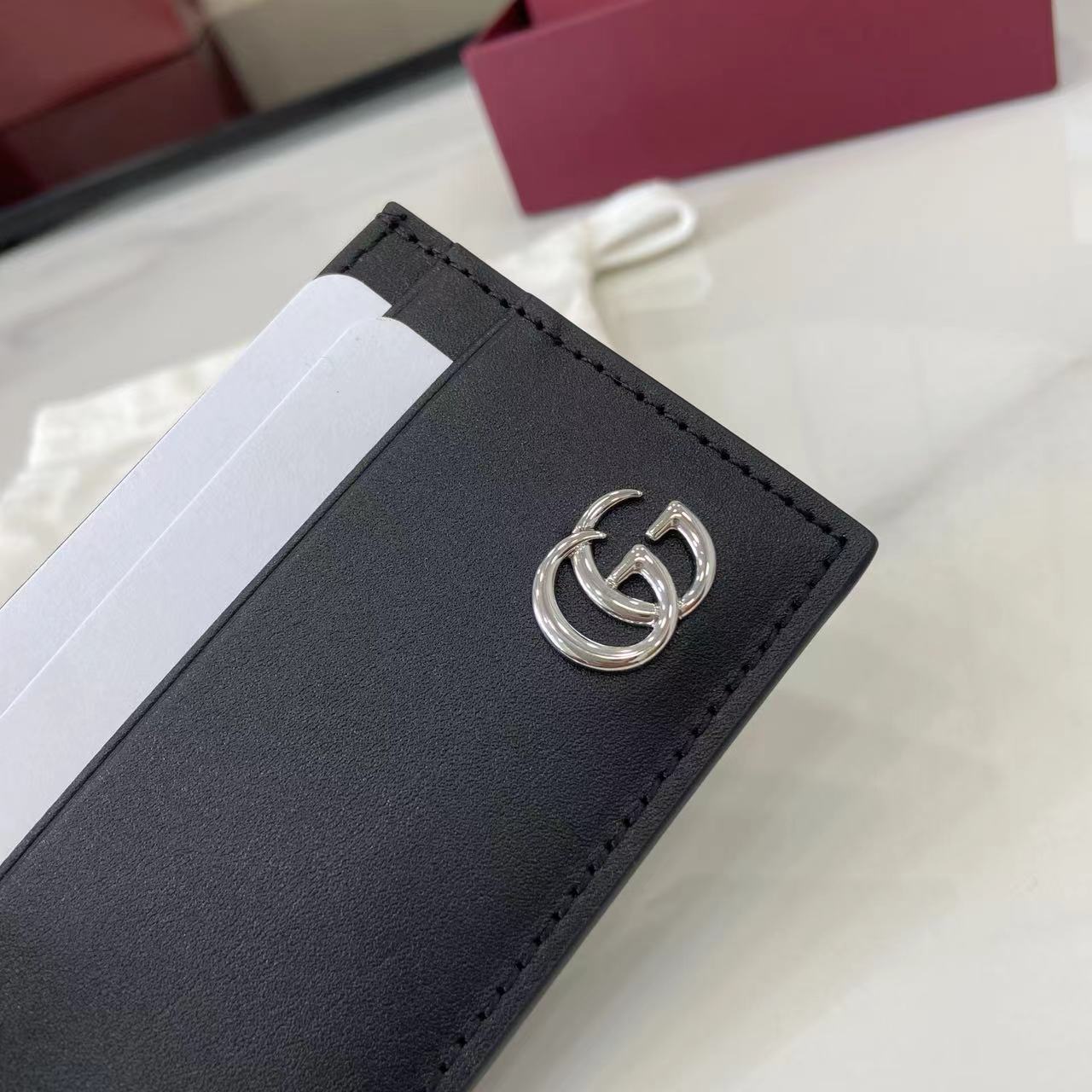 Gucci GG Marmont Card Case - DopestKickz