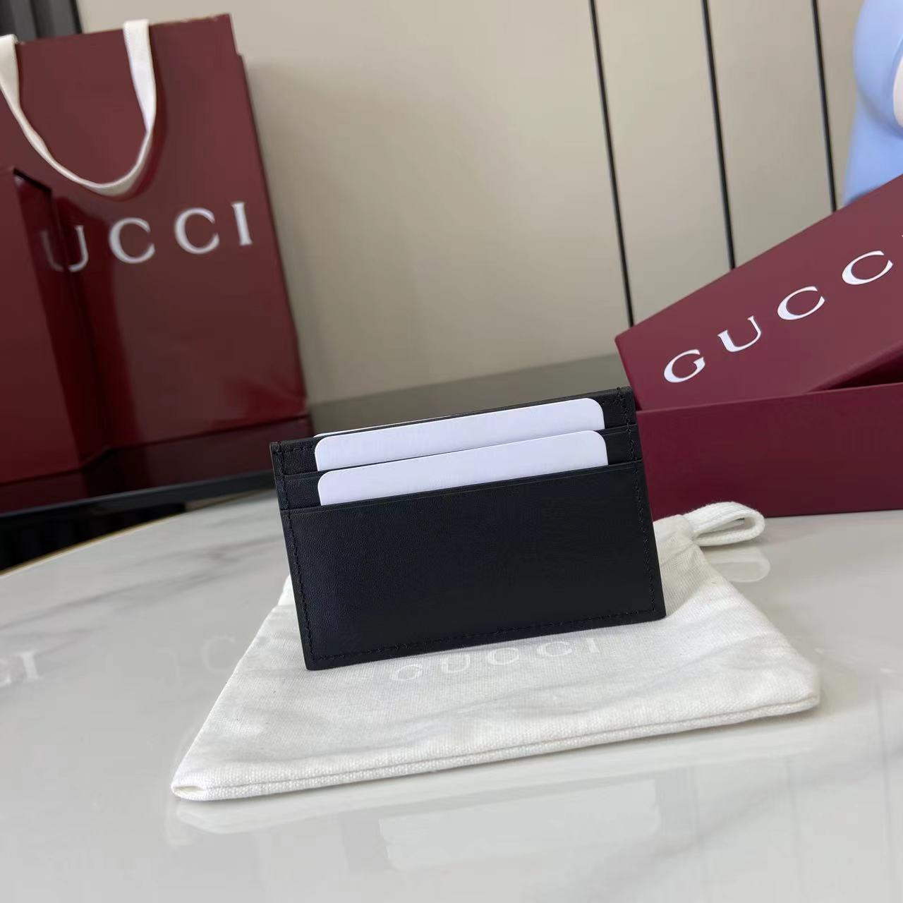 Gucci GG Marmont Card Case - DopestKickz