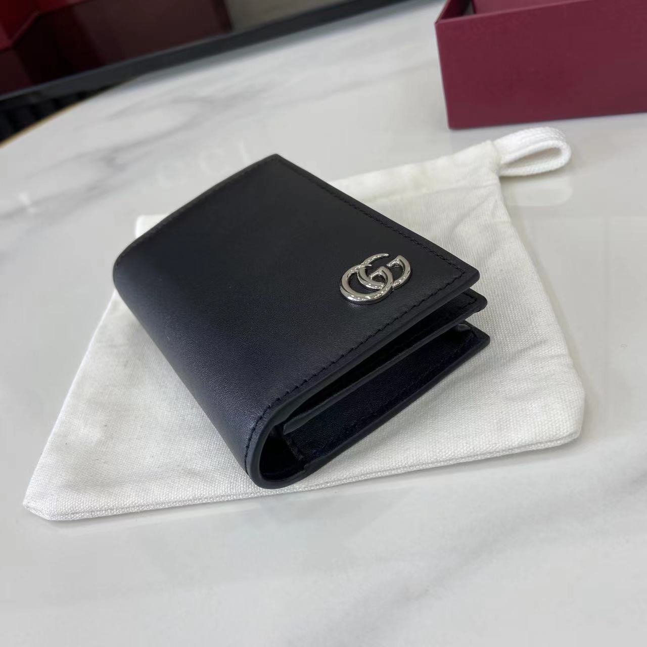 Gucci GG Marmont Bi-fold Card Case - DopestKickz