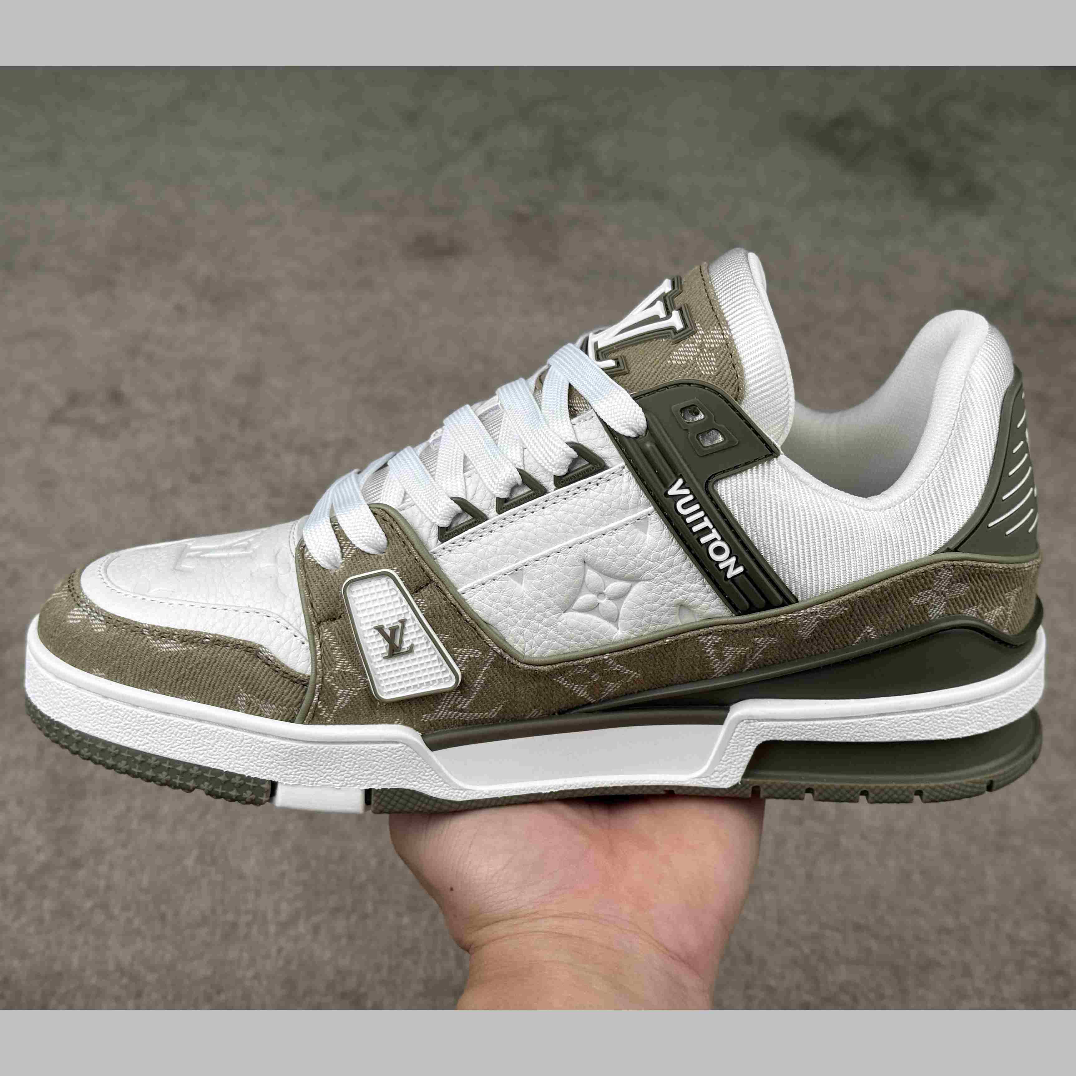 Louis Vuitton LV Trainer Sneaker   1AILAR - DopestKickz