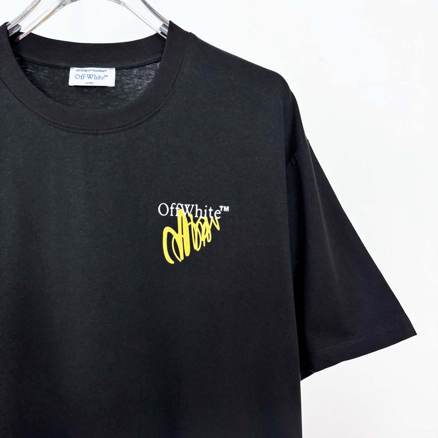 Off White Sketch Arrow T-Shirt - DopestKickz