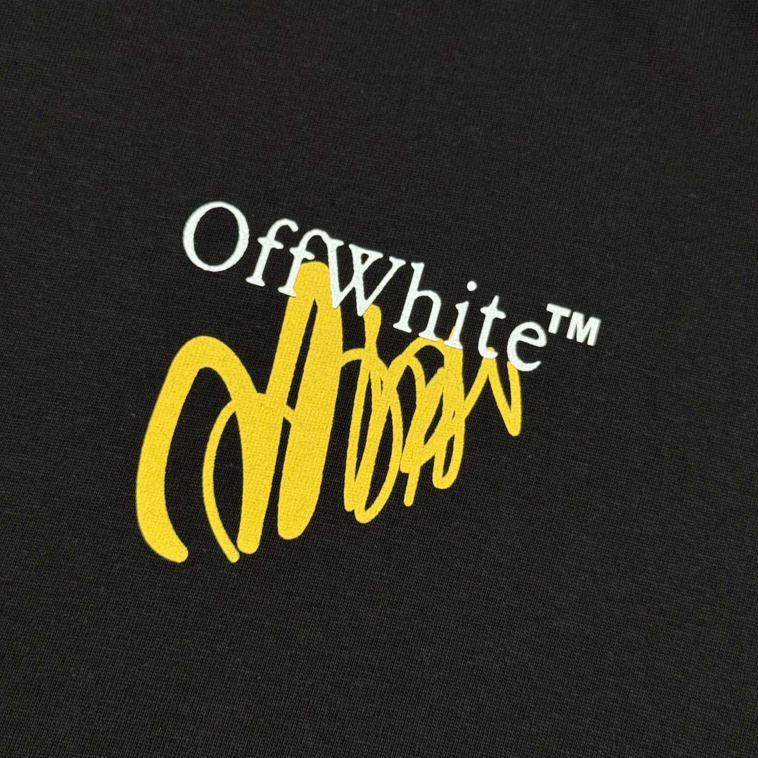 Off White Sketch Arrow T-Shirt - DopestKickz