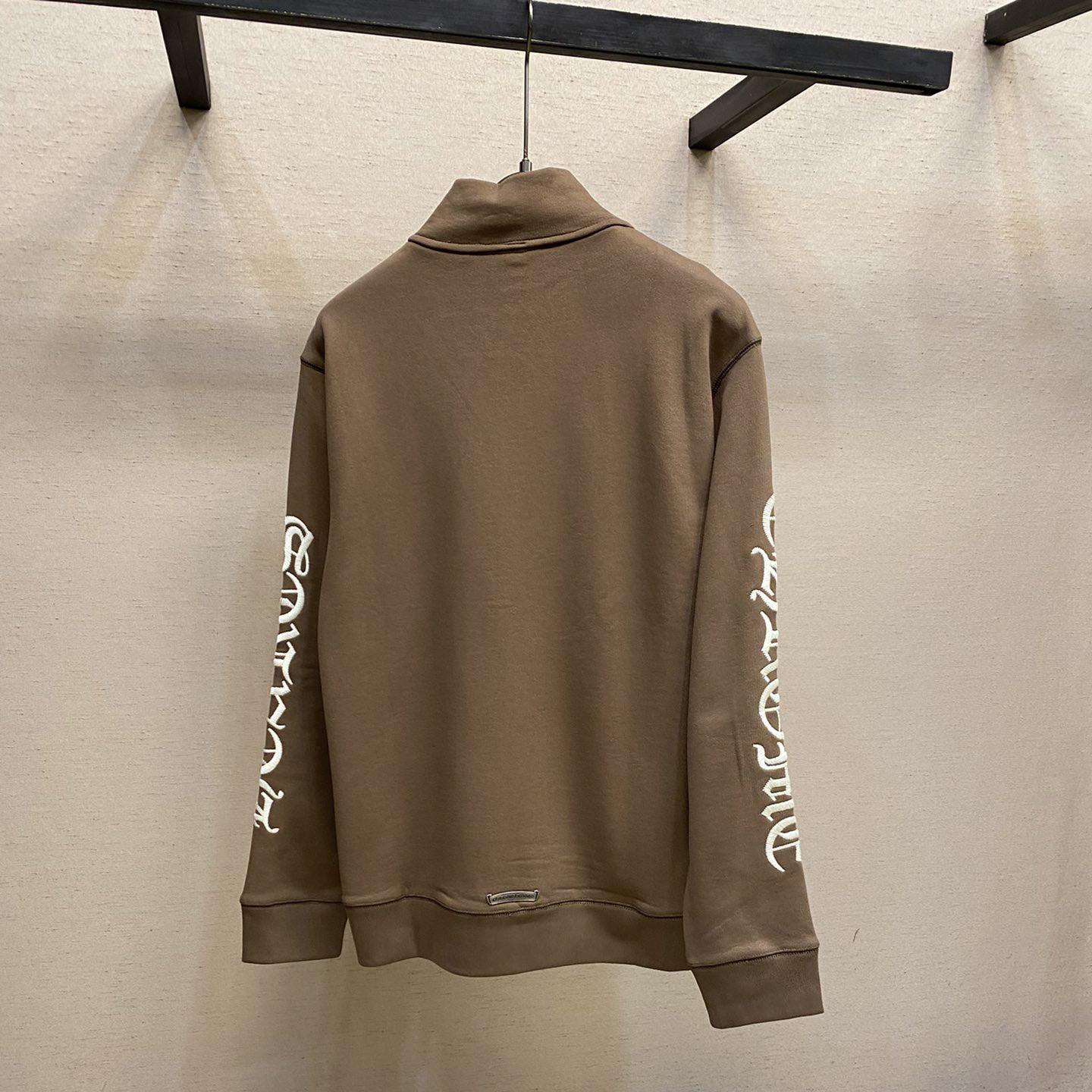 Chrome Heart Slo Ride 1/2 Zip  Sweatshirts  yf1206 (50% Off Sale) - DopestKickz