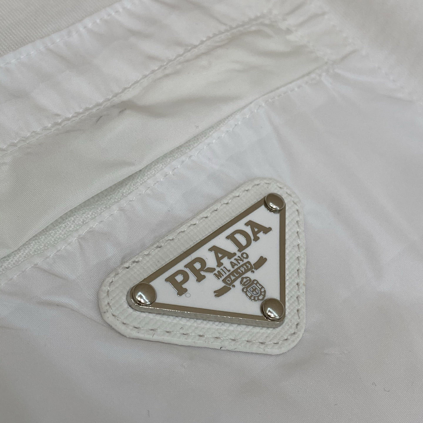 Prada Re-Nylon And Jersey T-shirt - DopestKickz