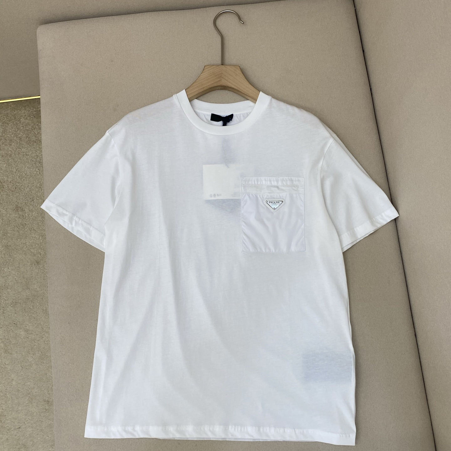 Prada Re-Nylon And Jersey T-shirt - DopestKickz