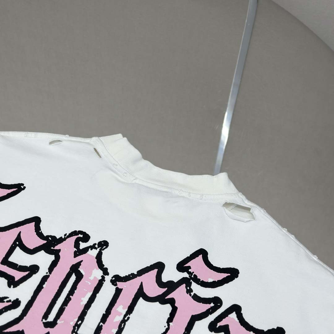 Balenciaga Blackletter Script Oversized T Shirt - DopestKickz