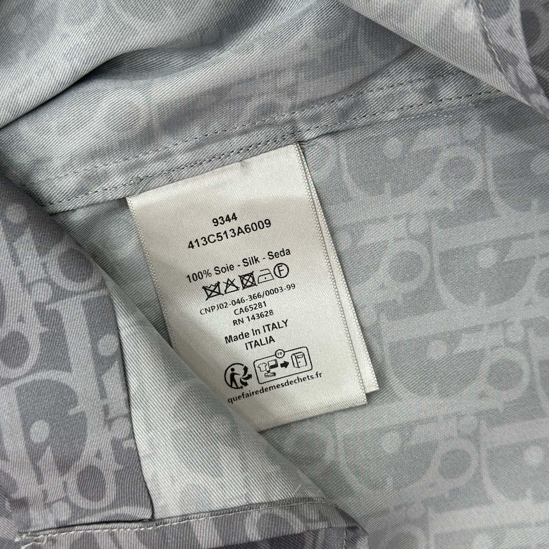 Dior Oblique Short-Sleeved Shirt - DopestKickz