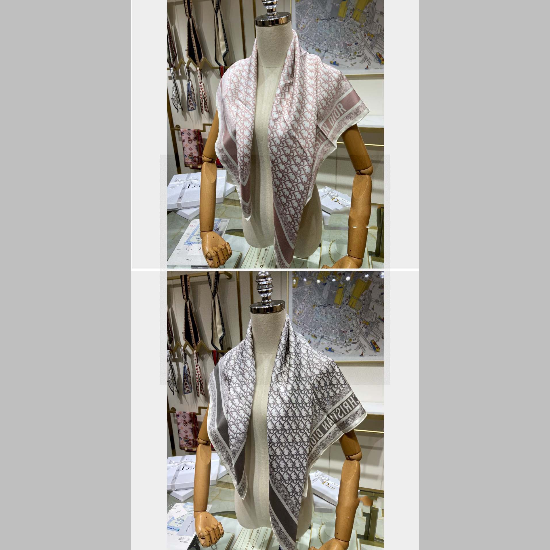 Dior Oblique Square 90    - DopestKickz