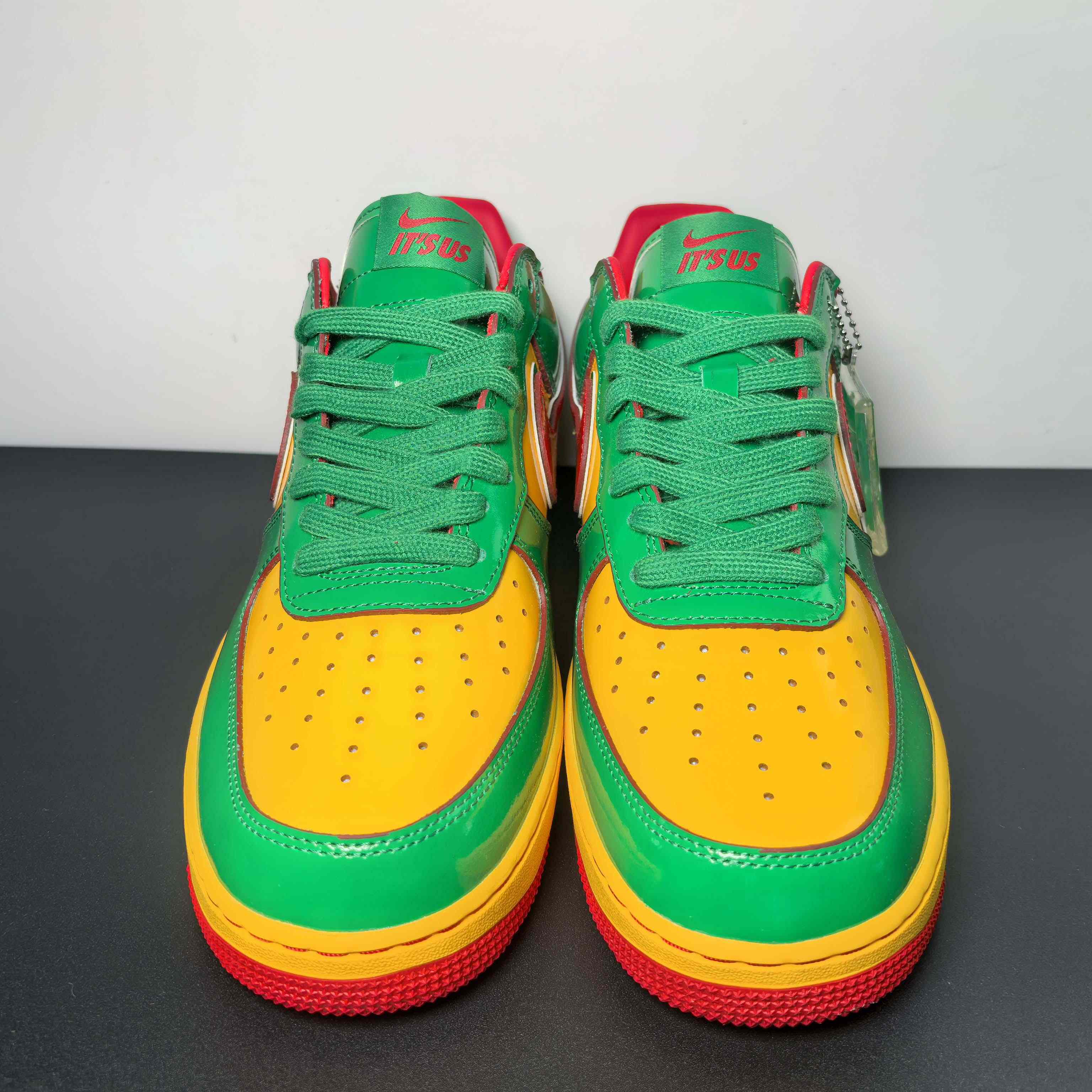 Lil Yachty x Nike Air Force 1 Low Lucky Green   IH4383-300 - DopestKickz